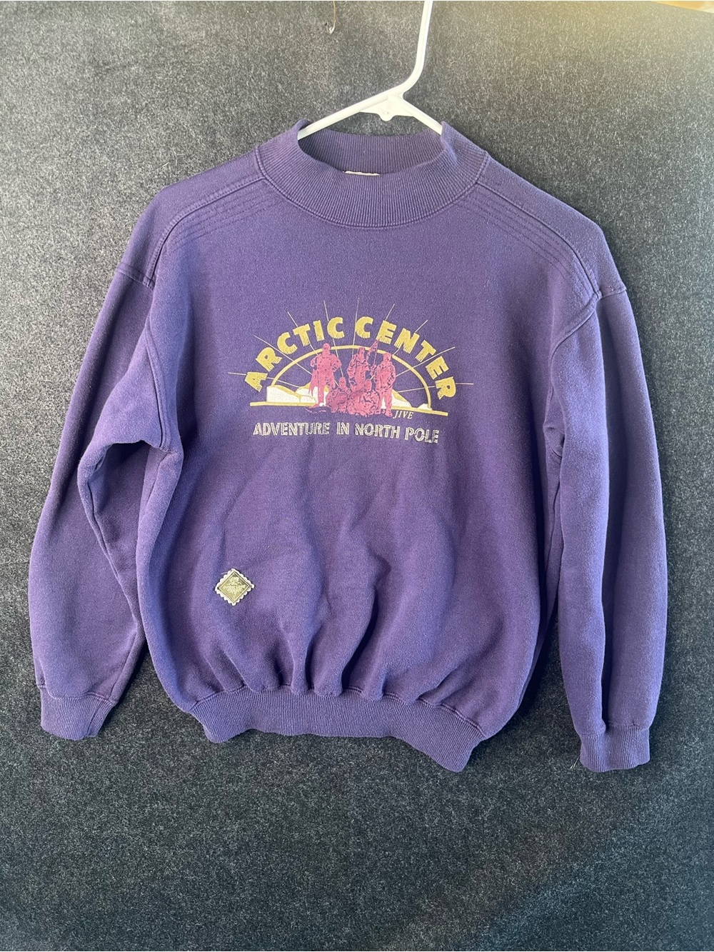 Vintage Style Jive Classic Arctic Center Pullover Sweater Women’s Size S‎ Retro